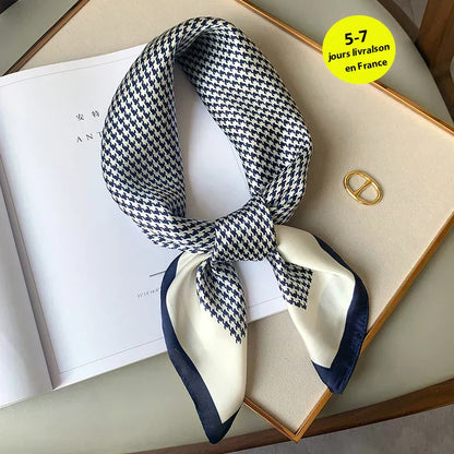 Soft Plaid Neck Scarf in 2 Versatile Colors