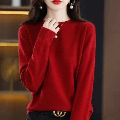Premium Wool Sweater for Women Cold Weather
