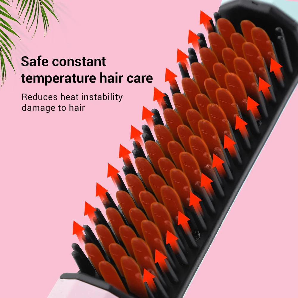 Wireless Hair Straightening Styler