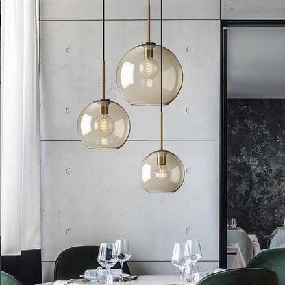 Sleek Metal LED Pendant Lamp