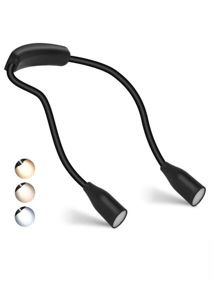 Portable LED Reading Lamp – Adjustable Neck Light