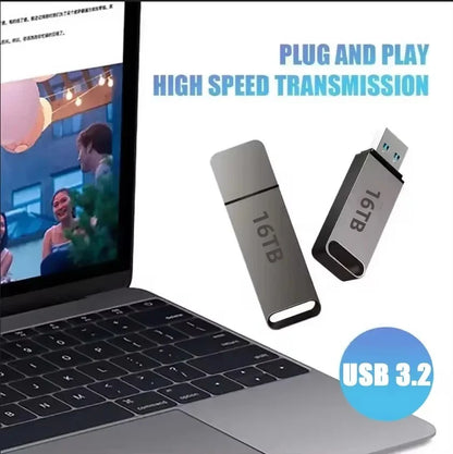 Fast USB 3.2 Waterproof Portable Hard Drive
