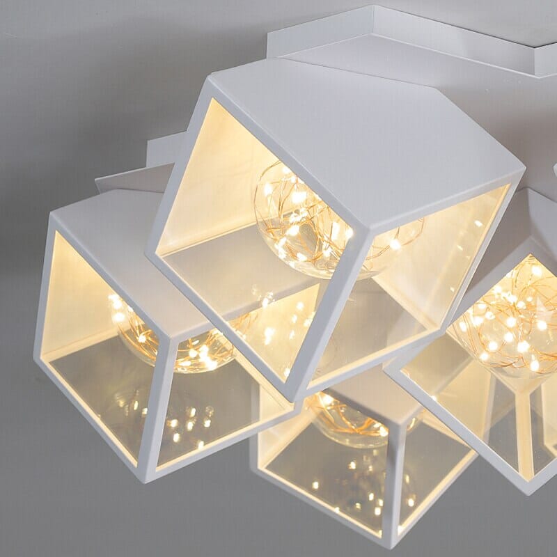 Elegant Glass Ceiling Lighting