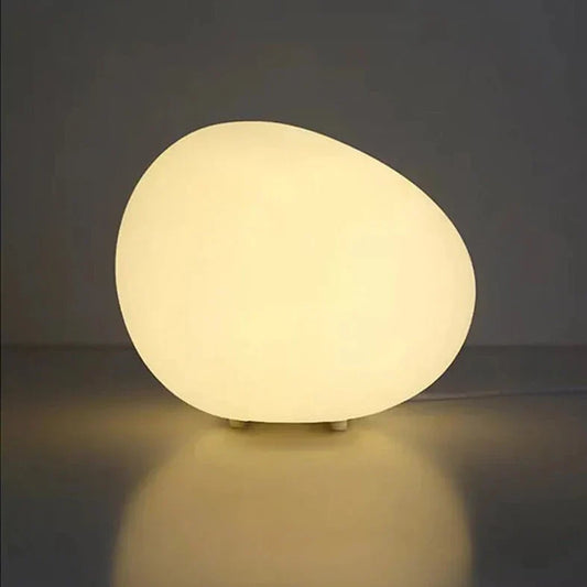 Simple Natural Rock Table Light - Lusomart