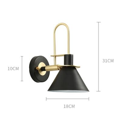 Rustic Metal Wall Light Sconces
