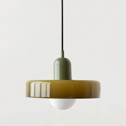 Elegant Crystal Glass LED Pendant Light Fixture