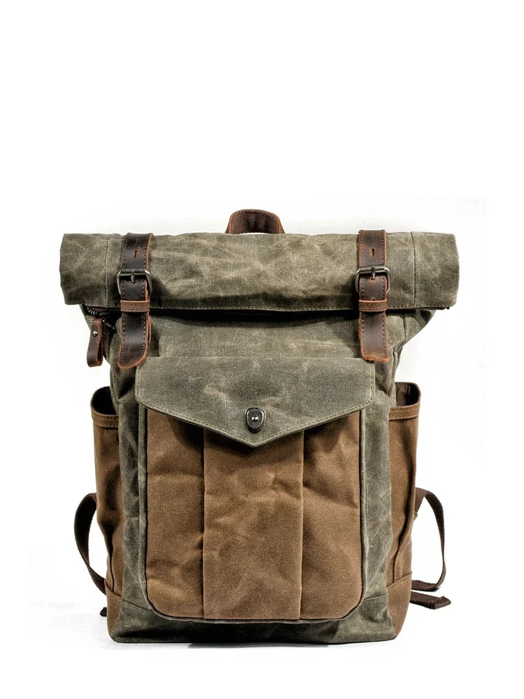 Classic Leather Backpack Bag