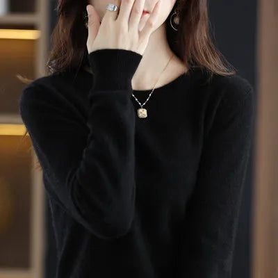 Premium Wool Sweater for Women Cold Weather