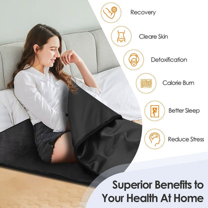 Portable Infrared Sauna Detox Blanket for Relaxation