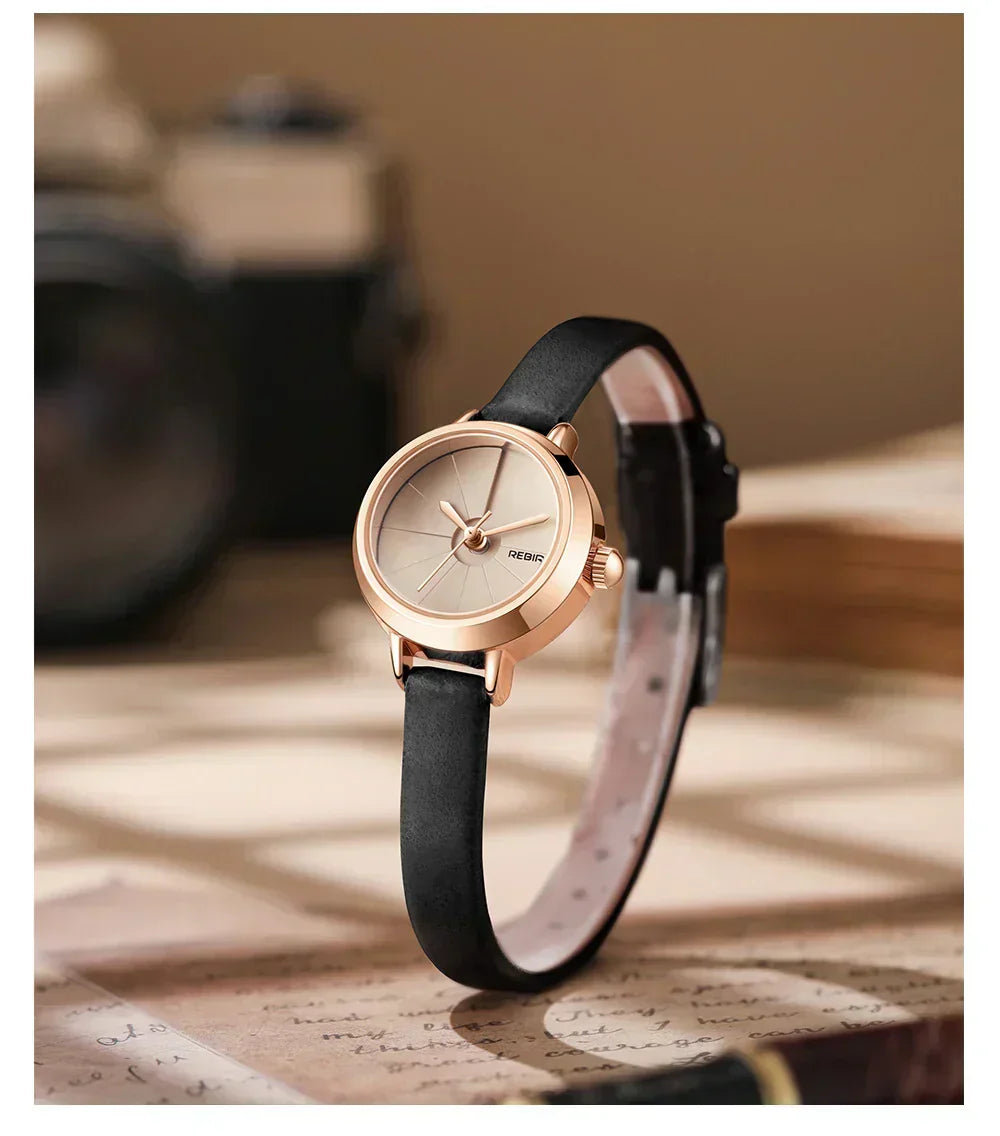 Classic Small Leather Watch for Ladies