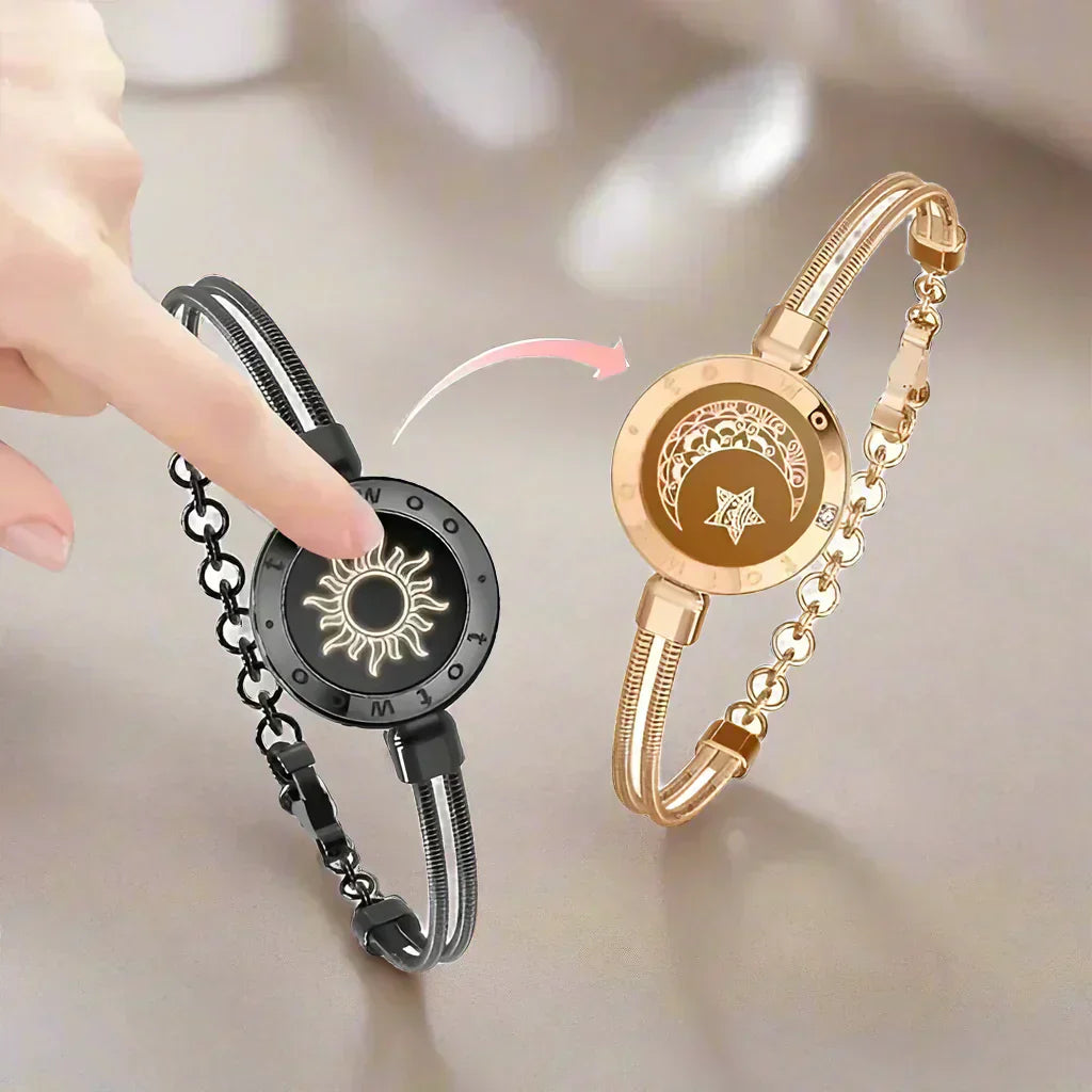 Couple Distance Tracker LED Wristband
