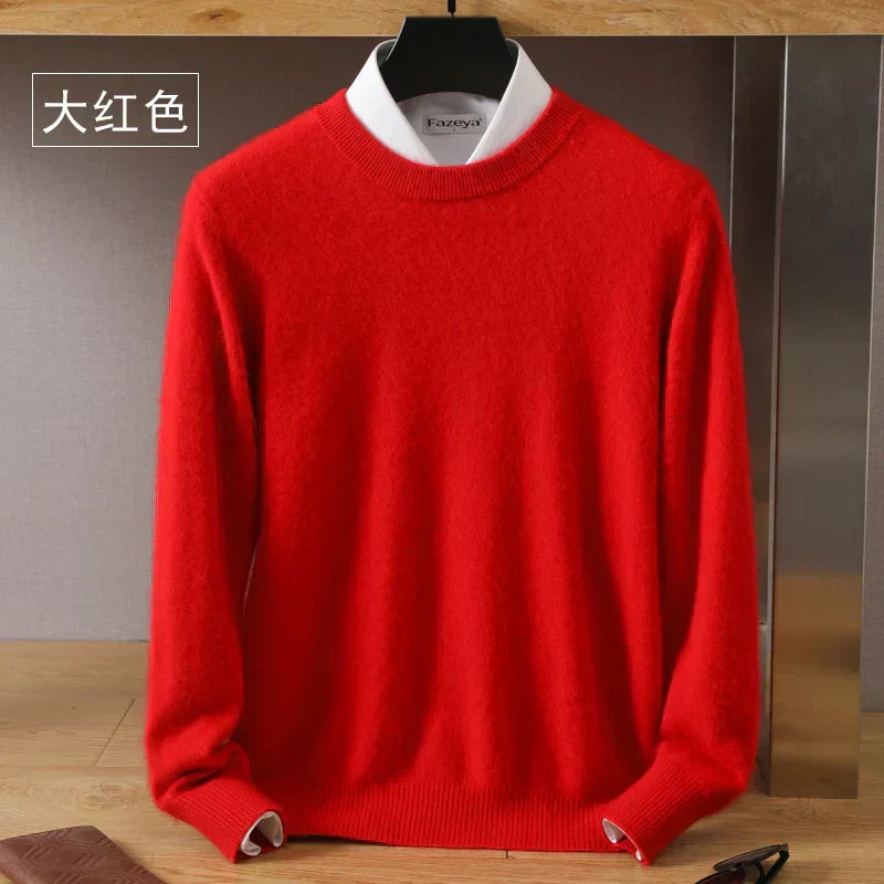 Soft Premium Crew Neck Cashmere Sweater