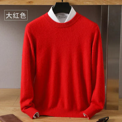 Soft Premium Crew Neck Cashmere Sweater