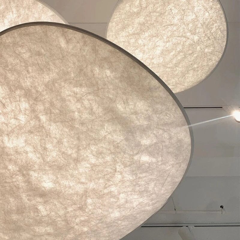 Luxury Silk Pendant LED Chandelier With Soft White Glow