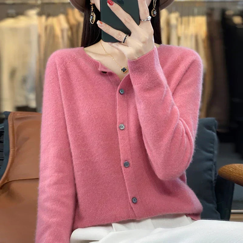 Soft Wool Open Front Cardigan For All Seasons