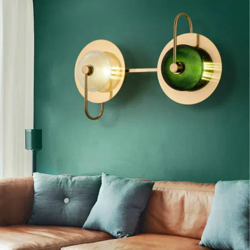 Elegant Wall Glass Light