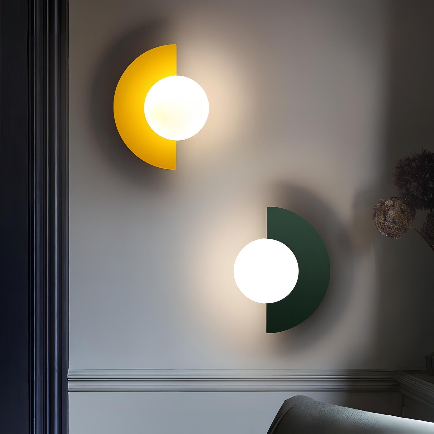 Modern Curve LED Wall Lamp For Living Room
