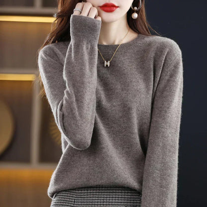 Warm Cozy Wool Cashmere Winter Sweater
