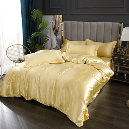 Soft Silk Bedding Set