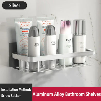 Wall Mounted Bathroom Storage Shelf