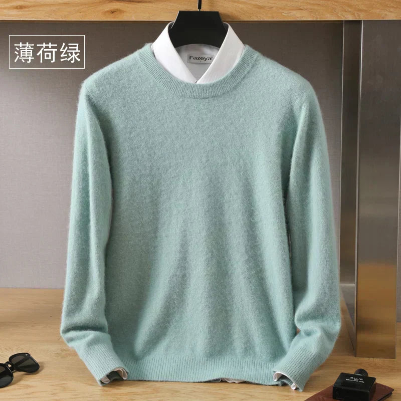 Soft Premium Crew Neck Cashmere Sweater