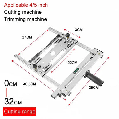 Accurate Cutting Guide Rail System for Circular Saws