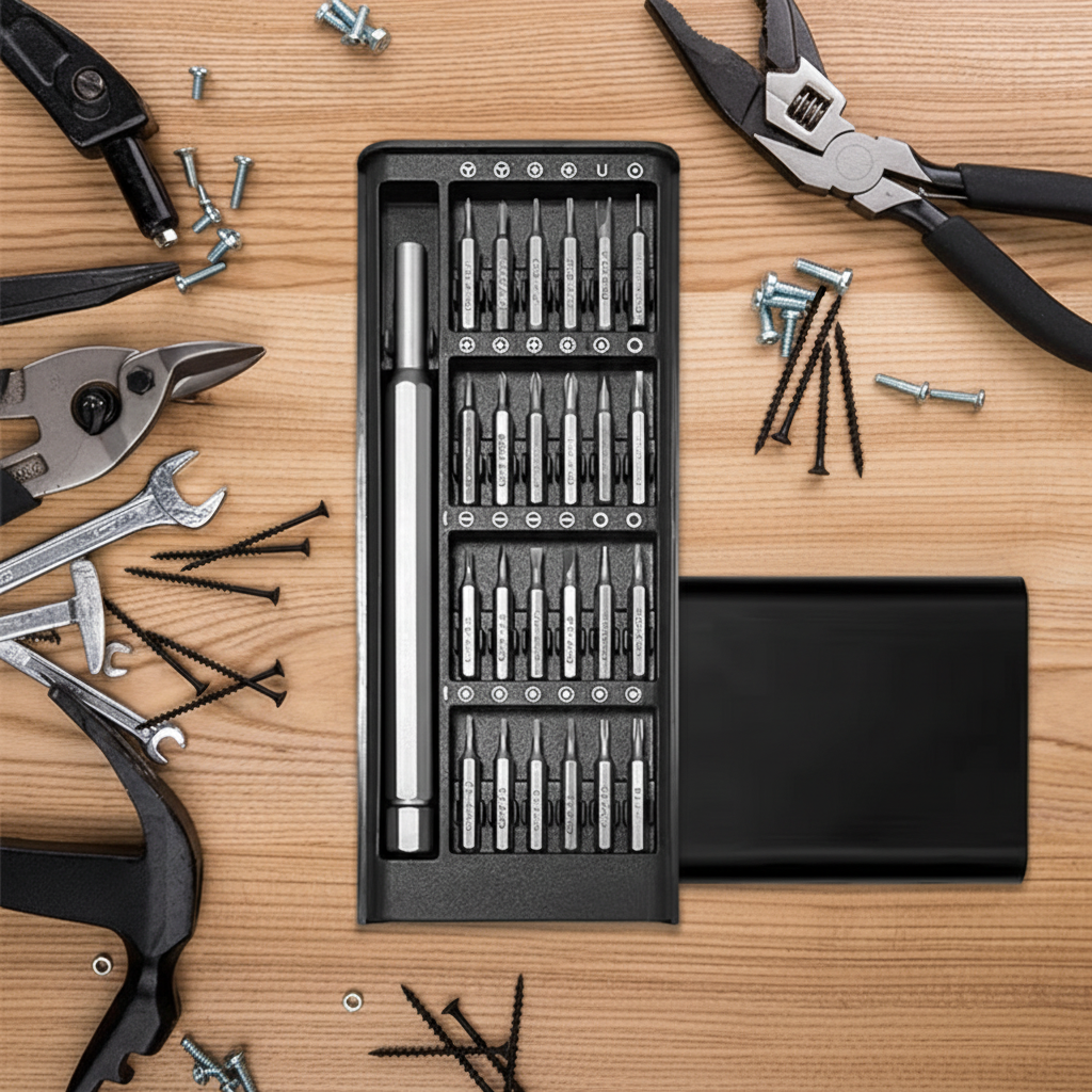 Professional Magnetic Screwdriver Kit Aluminum Handy Tool - Lusomart