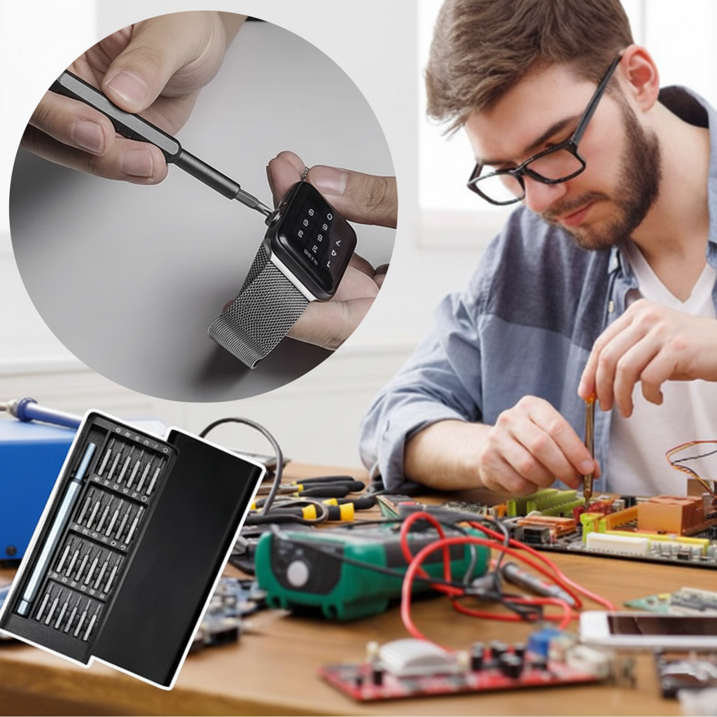 Professional Magnetic Screwdriver Kit Aluminum Handy Tool