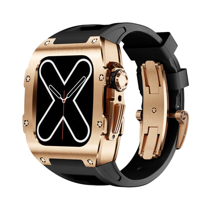 Luxury Gold Apple Watch Case Accessory - Lusomart
