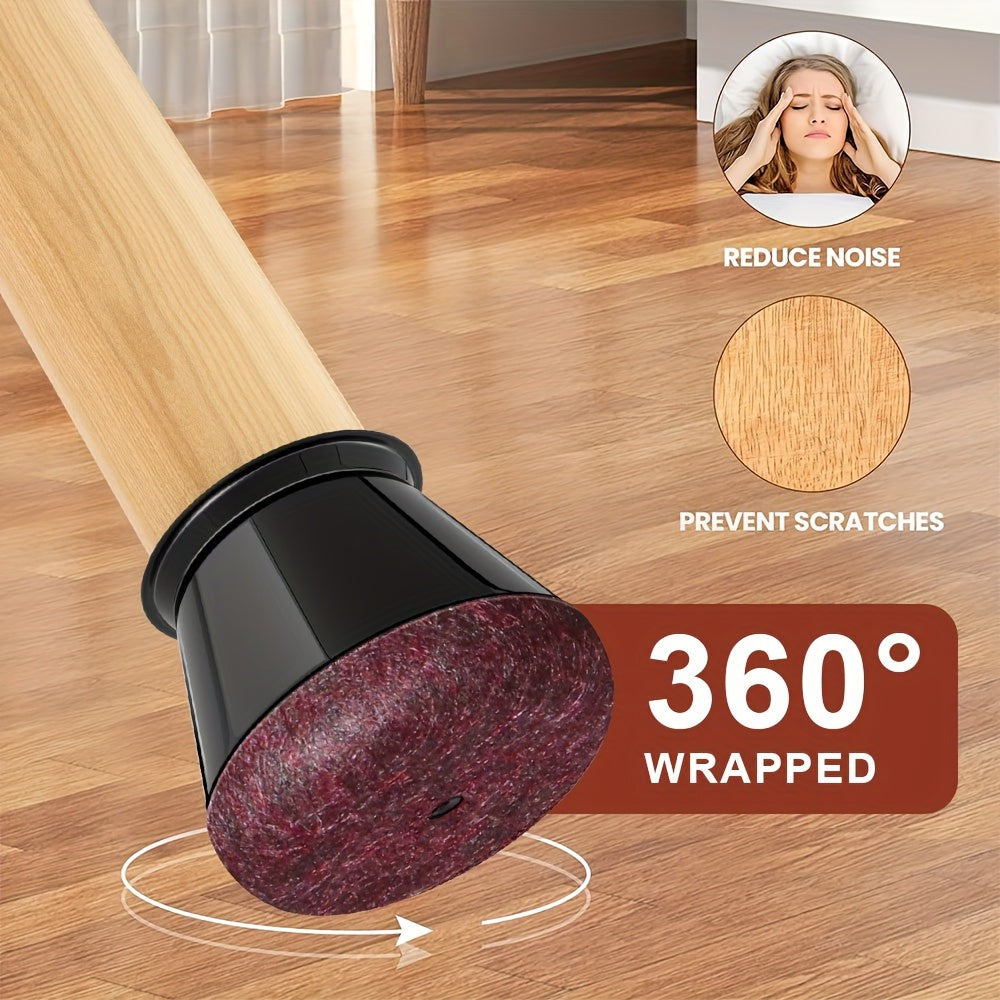 Furniture Floor Savers Rubber Anti Scratch Chair Leg Caps