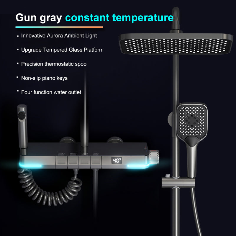 Advanced Digital Shower System With Thermostat Control