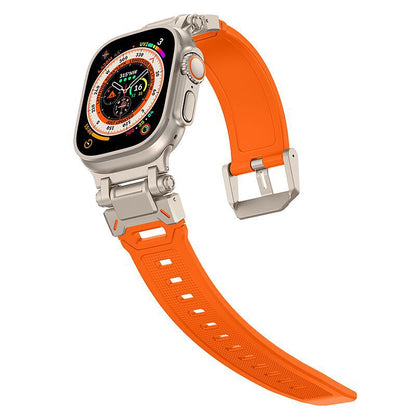 Durable Fluorescent Rubber Apple Watch Band