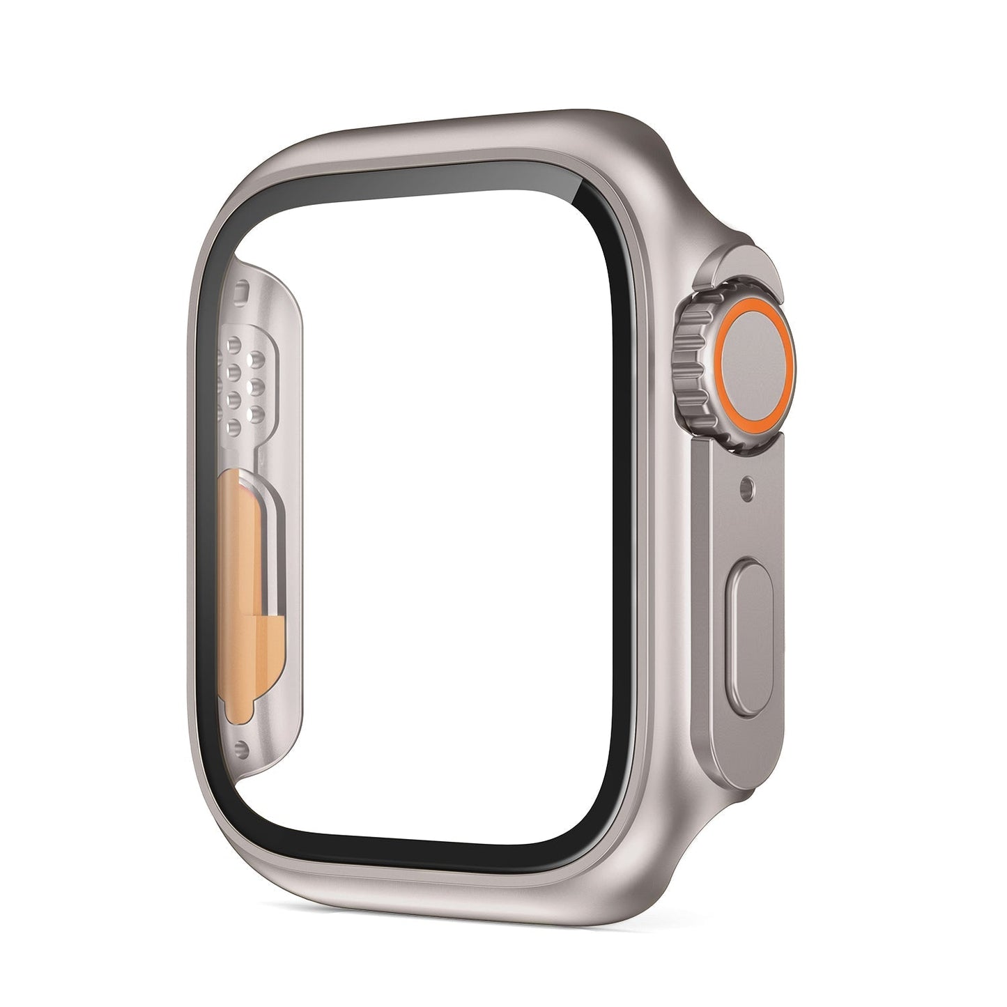 Clear Protective Phone Case with Glass Screen Shield