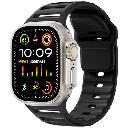 Soft Flexible Silicone Pro Watch Strap Comfortable Fit - Lusomart