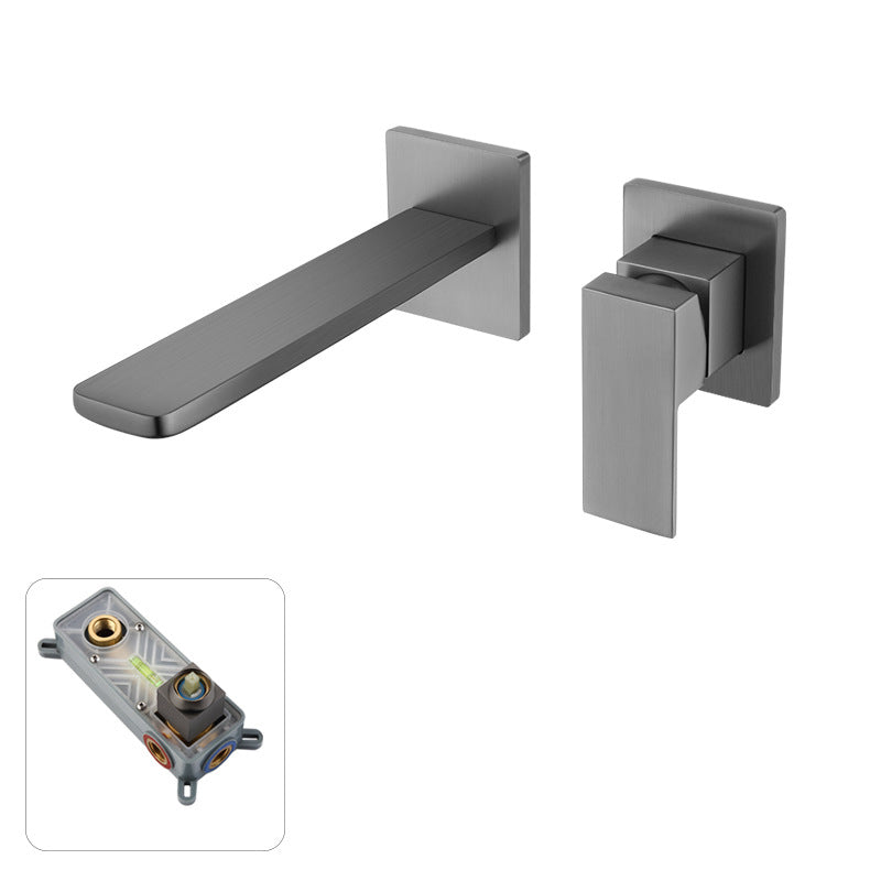 Hidden Mount Single Handle Kitchen Faucet