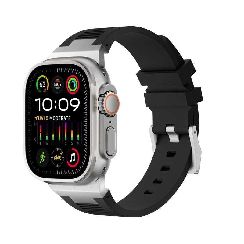 Soft Silicone Apple Watch Strap Replacement Band - Lusomart