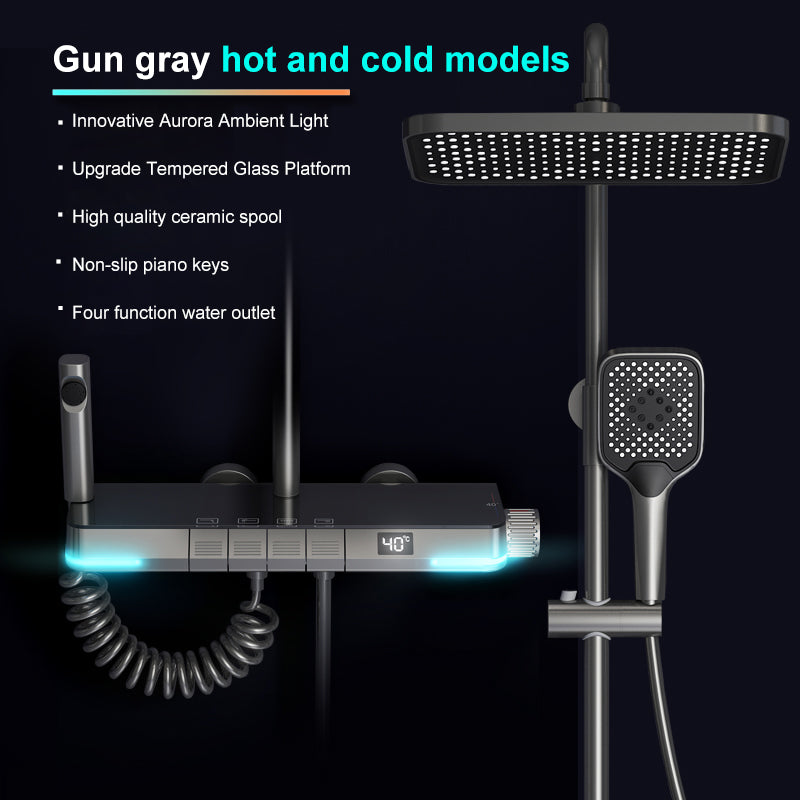 Advanced Digital Shower System With Thermostat Control