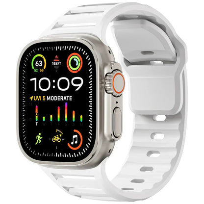 Comfortable Soft Silicone Band for Apple Watch Pro