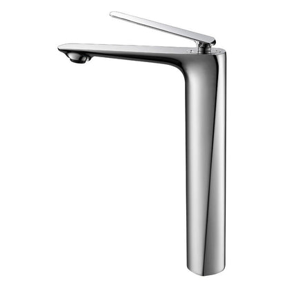 Stylish Single Handle Brass Bathroom Faucet