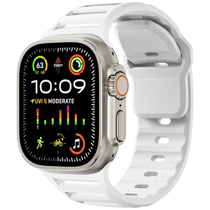 Soft Flexible Silicone Pro Watch Strap Comfortable Fit