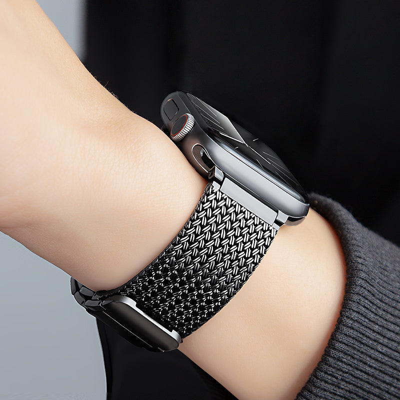 Stylish Magnetic Leather Strap For Apple Watch