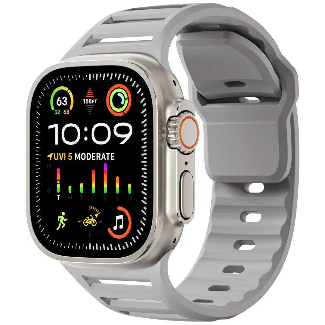 Comfortable Soft Silicone Band for Apple Watch Pro