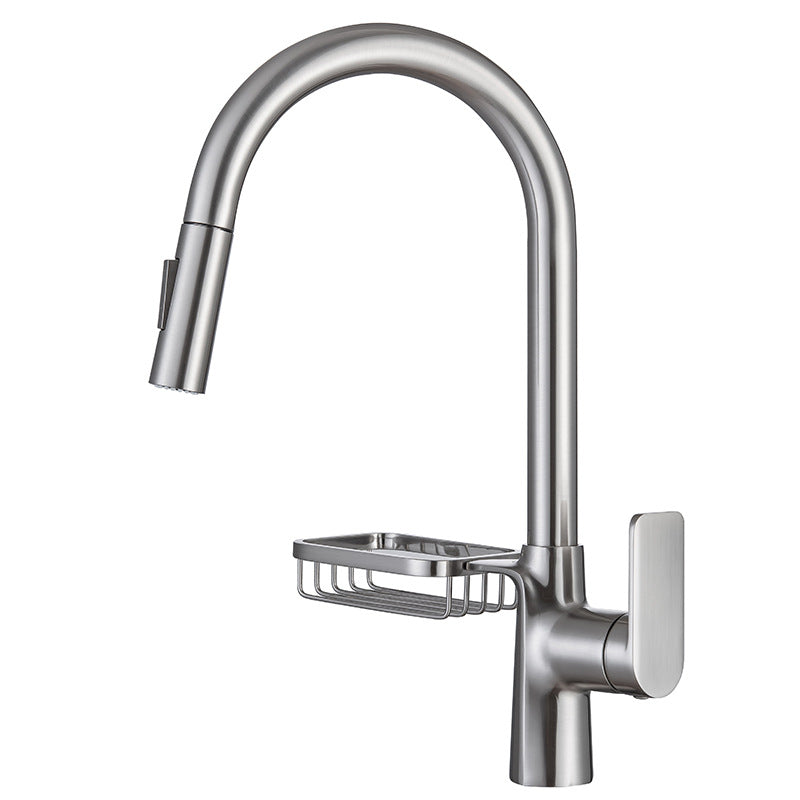 Stylish Kitchen Faucet With Pull Down Spray nozzle