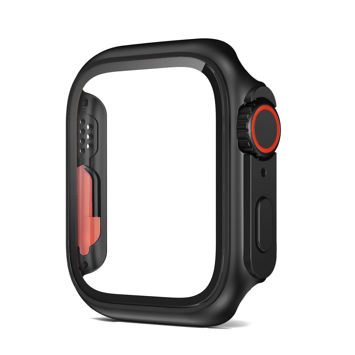 Clear Protective Phone Case with Glass Screen Shield