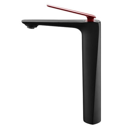 Stylish Single Handle Brass Bathroom Faucet
