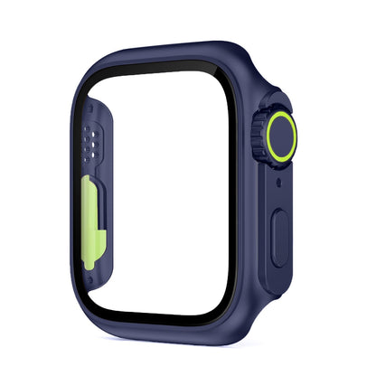Clear Protective Phone Case with Glass Screen Shield