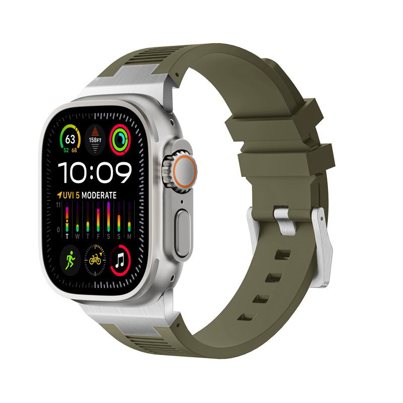 Soft Silicone Apple Watch Strap Replacement Band