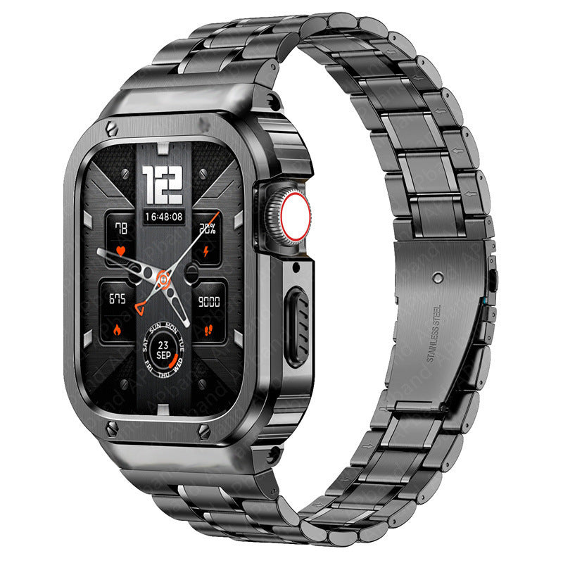 Silver Metal Strap for Apple Watch - Lusomart