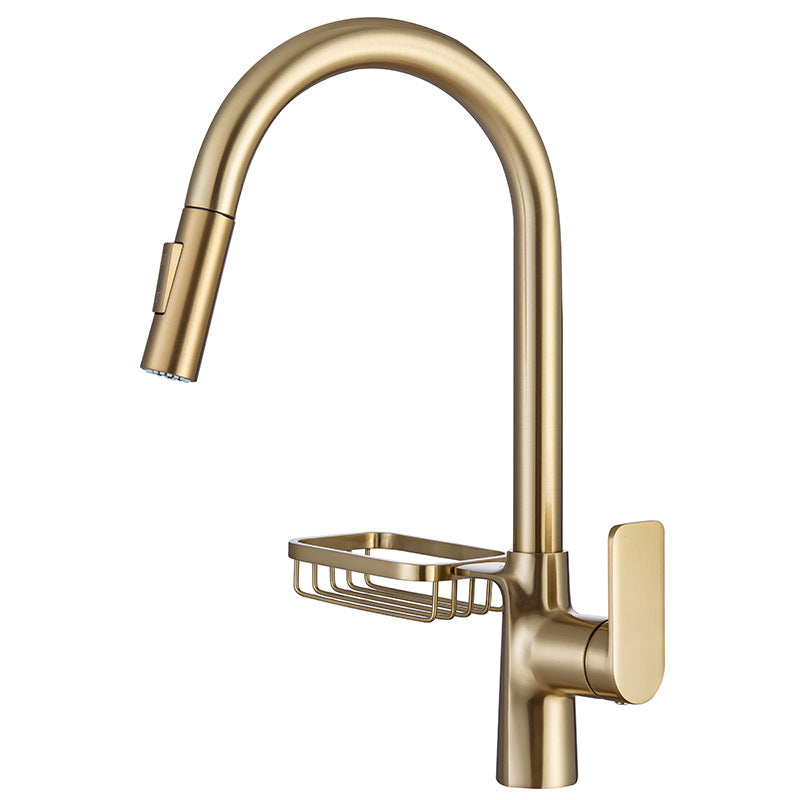 Stylish Kitchen Faucet With Pull Down Spray nozzle