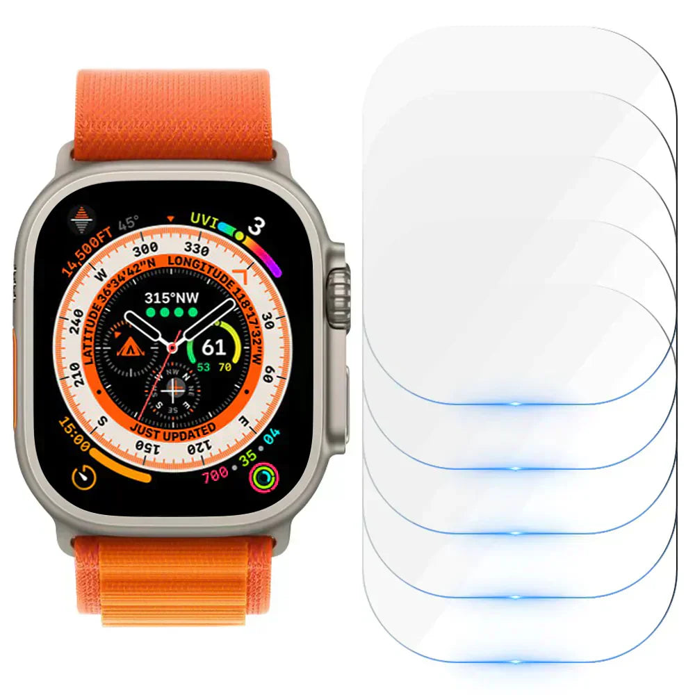 Clear Apple Watch Screen Guard Protector